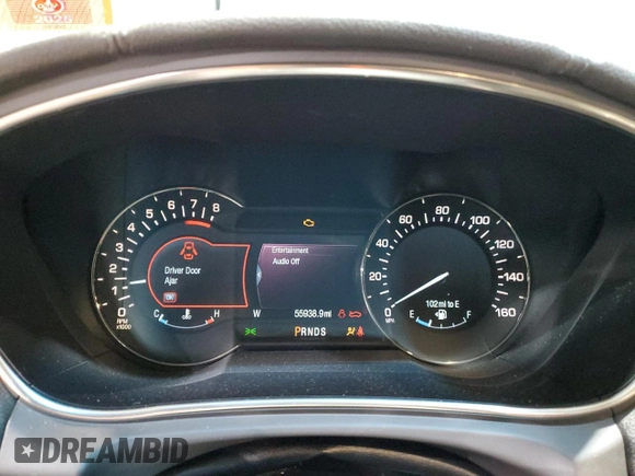 2016 Lincoln MKX Select with VIN 2LMTJ8KR2GBL55622, listed as a Copart auction lot 43818175 with 55,938 mi miles and Salvage Title. Bid and sale history available at DreamBid. Image 9.