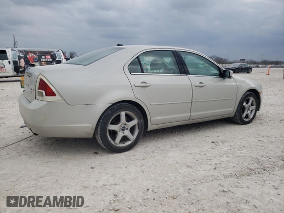 2008 Ford Fusion SEL with VIN 3FAHP08178R122917, listed as a Copart auction lot 47464585 with 193,645 mi miles and Salvage Title. Bid and sale history available at carsss.com. Image 3.