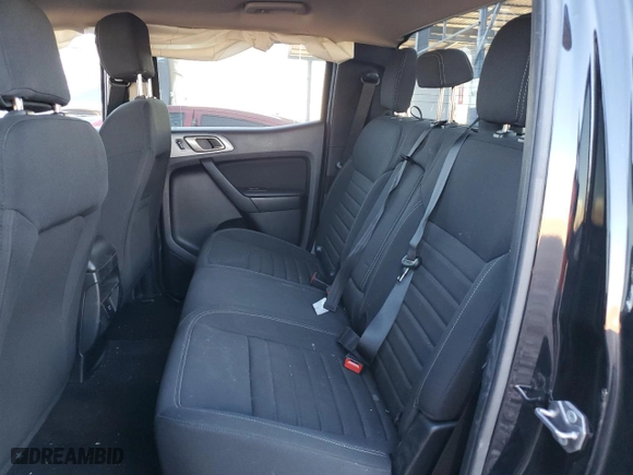 2021 Ford Ranger XL with VIN 1FTER4FH2MLD18092, listed as a Copart auction lot 47142185 with 40,203 mi miles and Salvage Title. Bid and sale history available at carsss.com. Image 10.