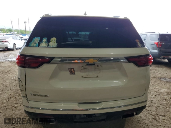2022 Chevrolet Traverse High Country with VIN 1GNERNKW3NJ192968, listed as a Copart auction lot 70439884 with 42,420 mi miles and Salvage title. Bid and sale history available at DreamBid. Image 6.