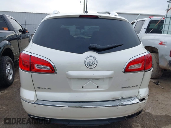 2014 Buick Enclave Leather with VIN 5GAKRBKD6EJ343148, listed as a IAAI auction lot 41710180 with 88,685 mi miles and . Bid and sale history available at DreamBid. Image 17.