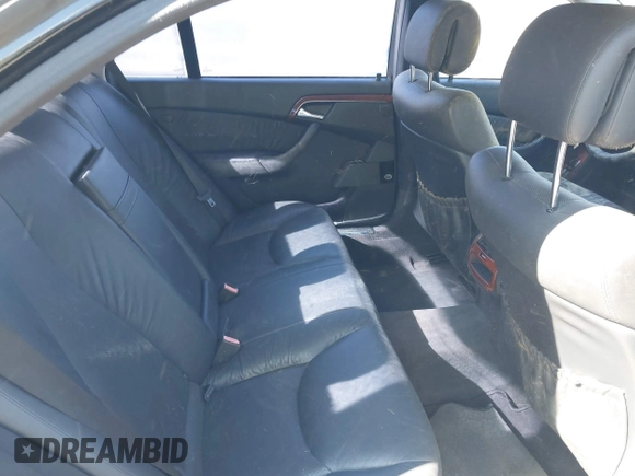 2003 Mercedes-Benz S-Class 4.3L with VIN WDBNG70J33A366275, listed as a IAAI auction lot 41856172 with 1 mi miles. Bid and sale history available at carsss.com. Image 8.