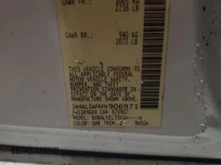 2015 Nissan Altima 2.5 SL with VIN 1N4AL3AP4FN906971, listed as a Copart auction lot 43746675 with 81,624 mi miles and Salvage Title. Bid and sale history available at carsss.com. Image 14.
