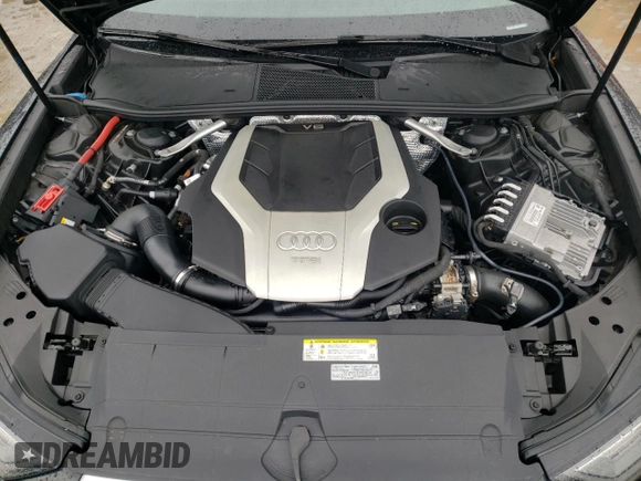 2019 Audi A6 Premium with VIN WAUK2AF21KN019029, listed as a Copart auction lot 47787735 with 54,598 mi miles and Salvage Title. Bid and sale history available at carsss.com. Image 11.