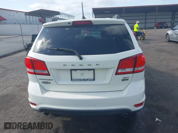 2015 Dodge Journey SXT with VIN 3C4PDCBG0FT653857, listed as a IAAI auction lot 42128410 with 182,960 mi miles and . Bid and sale history available at DreamBid. Image 16.
