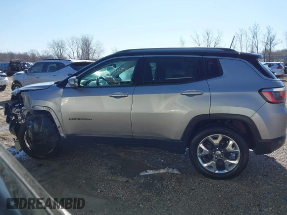 2018 Jeep Compass Limited z VIN 3C4NJDCB3JT373917, wystawiony jako IAAI lot #41628459 z przebiegiem 101 275 mil mil oraz . Historia ofert i sprzedaży dostępna na DreamBid. Obrazek 14.