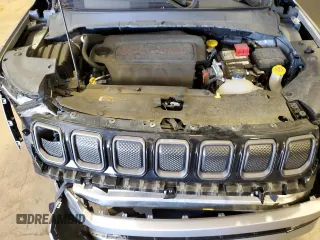 2022 Jeep Compass High Altitude with VIN 3C4NJDCBXNT140459, listed as a Copart auction lot 52163705 with 24,795 mi miles and Salvage title. Bid and sale history available at DreamBid. Image 12.