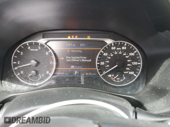 2020 Nissan Altima S z VIN 1N4BL4BV9LC238745, wystawiony jako Copart lot #57211045 z przebiegiem 99 668 mil mil oraz Szkoda całkowita • Salvage title. Historia ofert i sprzedaży dostępna na DreamBid. Obrazek 9.