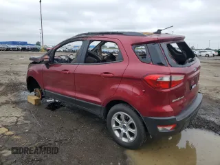 2020 Ford EcoSport SE with VIN MAJ3S2GE7LC340310, listed as a Copart auction lot 49985445 with Not Provided miles and Non Repairable. Bid and sale history available at DreamBid. Image 2.