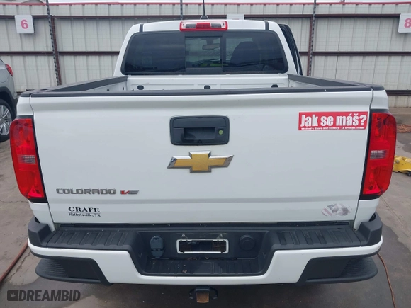 2018 Chevrolet Colorado 2WD Z71 with VIN 1GCGSDENXJ1275813, listed as a IAAI auction lot 41773753 with 38,148 mi miles. Bid and sale history available at carsss.com. Image 17.