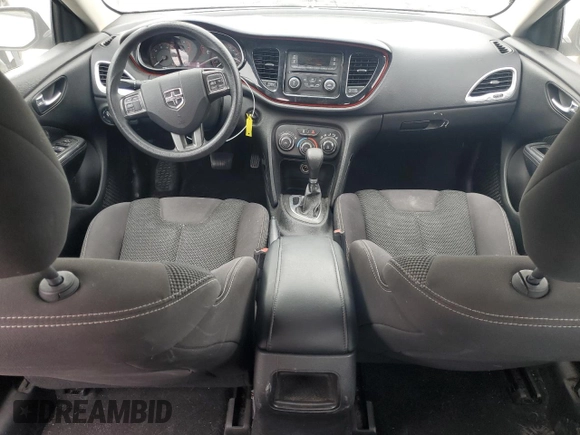 2015 Dodge Dart SXT z VIN 1C3CDFBB4FD118920, wystawiony jako Copart lot #57517425 z przebiegiem 86 187 mil mil oraz Szkoda całkowita • Salvage title. Historia ofert i sprzedaży dostępna na DreamBid. Obrazek 8.