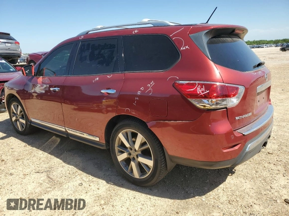 2016 Nissan Pathfinder SL with VIN 5N1AR2MN0GC664282, listed as a Copart auction lot 52808025 with 93,634 mi miles and Clean title. Bid and sale history available at DreamBid. Image 2.