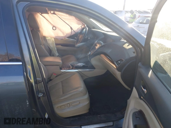 2016 Acura MDX w/Advance with VIN 5FRYD4H91GB016008, listed as a IAAI auction lot 41422436 with 1 mi miles. Bid and sale history available at carsss.com. Image 5.