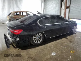 2017 BMW 7 Series 740e xDrive iPerformance with VIN WBA7J2C32HG497792, listed as a Copart auction lot 75566654 with 0 mi miles and Clean Title. Bid and sale history available at carsss.com. Image 3.