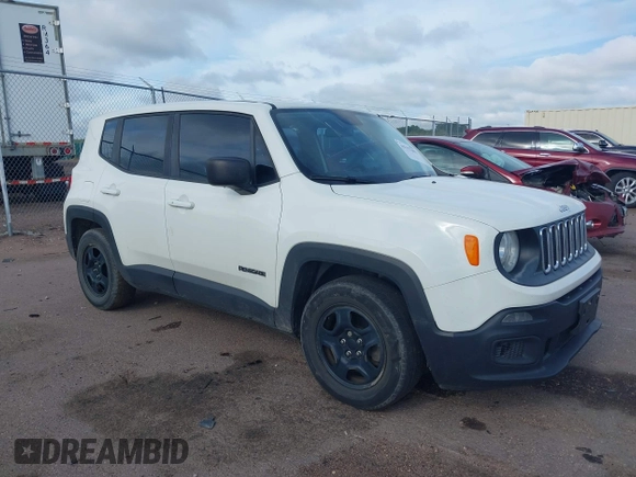 2017 Jeep Renegade Sport with VIN ZACCJAAB1HPF44805, listed as a IAAI auction lot 42797603 with 171,483 mi miles and . Bid and sale history available at DreamBid. Image 1.
