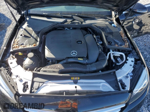 2021 Mercedes-Benz C 300 with VIN W1KWF8DB4MR606086, listed as a Copart auction lot 47115695 with 12,665 mi miles and Clean title. Bid and sale history available at DreamBid. Image 11.