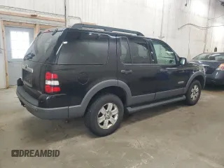 2006 Ford Explorer XLT z VIN 1FMEU73E06UB02857, wystawiony jako Copart lot #57403205 z przebiegiem 186 605 mil mil oraz Szkoda całkowita • Salvage title. Historia ofert i sprzedaży dostępna na DreamBid. Obrazek 3.