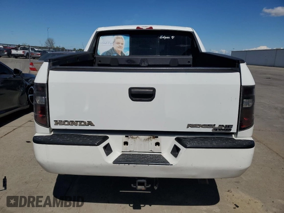 2008 Honda Ridgeline RT with VIN 2HJYK16278H531145, listed as a Copart auction lot 51677525 with 242,609 mi miles and Salvage title. Bid and sale history available at DreamBid. Image 6.