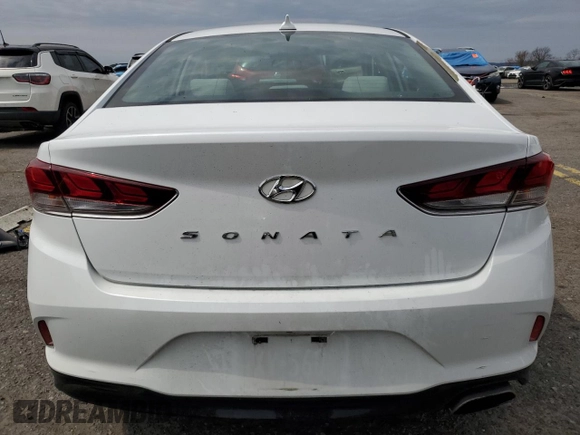2018 Hyundai Sonata Sport with VIN 5NPE34AF9JH644852, listed as a Copart auction lot 52929025 with 104,056 mi miles and Salvage Title. Bid and sale history available at carsss.com. Image 6.
