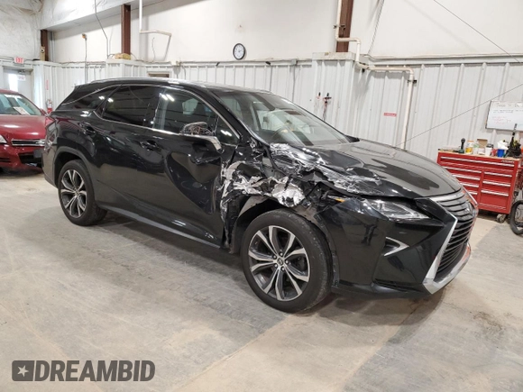 2018 Lexus RX 350L Premium with VIN JTJDZKCA9J2013470, listed as a Copart auction lot 54901835 with 105,592 mi miles and Clean Title. Bid and sale history available at DreamBid. Image 4.