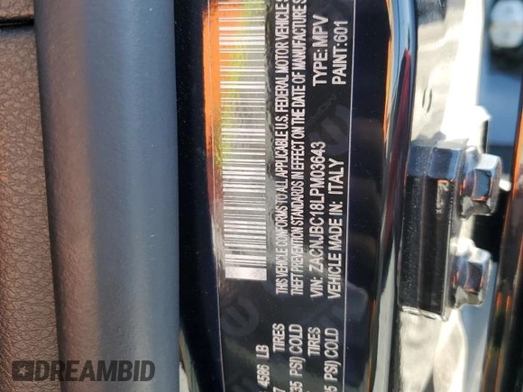 2020 Jeep Renegade Trailhawk z VIN ZACNJBC18LPM03643, wystawiony jako Copart lot #52447165 z przebiegiem 61 523 mil mil oraz Nie do naprawy • Non repairable. Historia ofert i sprzedaży dostępna na DreamBid. Obrazek 13.
