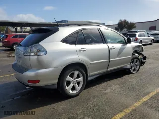 2004 Lexus RX 330 with VIN JTJGA31U440035576, listed as a Copart auction lot 45578115 with 0 mi miles and Salvage Title. Bid and sale history available at carsss.com. Image 3.