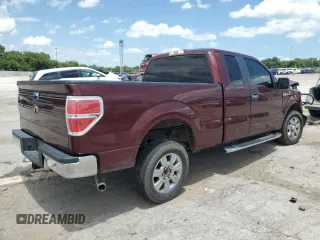 2009 Ford F-150 STX with VIN 1FTRX12869KB38106, listed as a Copart auction lot 62023805 with 66,700 mi miles and Salvage title. Bid and sale history available at DreamBid. Image 3.
