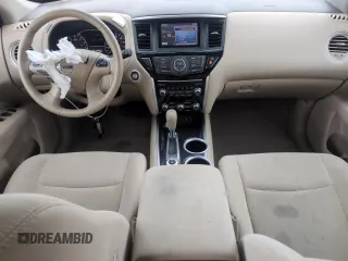 2015 Nissan Pathfinder SV with VIN 5N1AR2MM8FC713945, listed as a Copart auction lot 53490855 with 99,809 mi miles and Salvage Title. Bid and sale history available at carsss.com. Image 8.