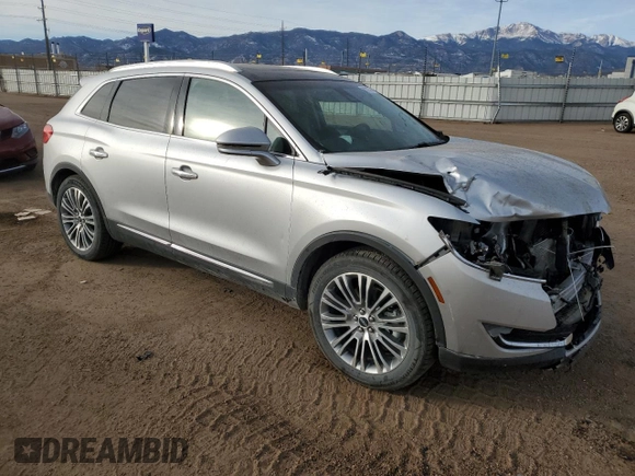 2016 Lincoln MKX Reserve with VIN 2LMTJ8LR8GBL88588, listed as a Copart auction lot 85733924 with 41,258 mi miles and Salvage Title. Bid and sale history available at carsss.com. Image 4.
