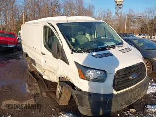 2019 Ford Transit with VIN 1FTYE1ZM6KKA91511, listed as a IAAI auction lot 41300065 with Not Provided miles. Bid and sale history available at carsss.com. Image 1.