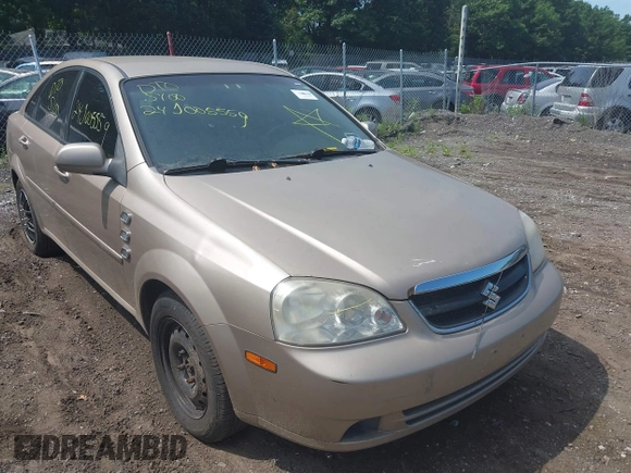 2006 Suzuki Forenza with VIN KL5JD56Z36K472708, listed as a IAAI auction lot 39974625 with 96,531 mi miles and . Bid and sale history available at DreamBid. Image 6.
