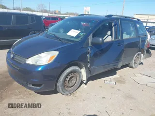 2005 Toyota Sienna CE with VIN 5TDZA23C55S304290, listed as a IAAI auction lot 41740358 with 150,535 mi miles and . Bid and sale history available at DreamBid. Image 17.