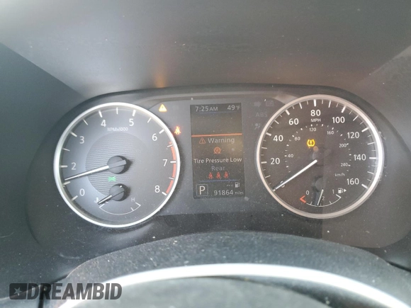 2021 Nissan Sentra S with VIN 3N1AB8BV4MY252676, listed as a Copart auction lot 51957735 with 91,864 mi miles and Salvage Title. Bid and sale history available at DreamBid. Image 9.
