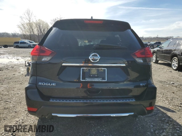 2017 Nissan Rogue SL with VIN JN8AT2MT5HW389226, listed as a Copart auction lot 50235635 with 69,240 mi miles and Salvage Title. Bid and sale history available at DreamBid. Image 6.