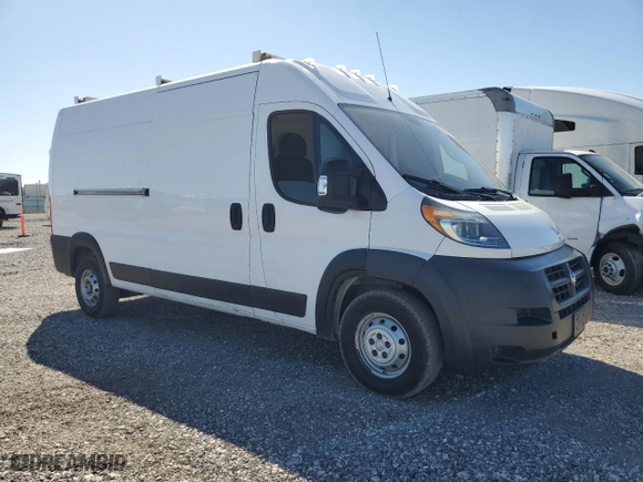 2019 Ram ProMaster Cargo Van with VIN 3C6TRVDG3KE563133, listed as a Copart auction lot 48808025 with 87,849 mi miles and Salvage Title. Bid and sale history available at carsss.com. Image 4.