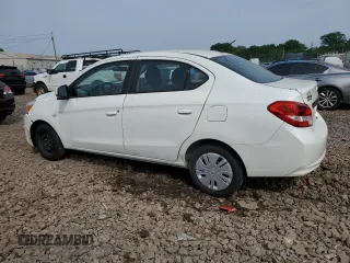 2020 Mitsubishi Mirage ES z VIN ML32F3FJ1LHF00656, wystawiony jako Copart lot #60921435 z przebiegiem 52 486 mil mil oraz Czysty tytuł • Clean title. Historia ofert i sprzedaży dostępna na DreamBid. Obrazek 2.
