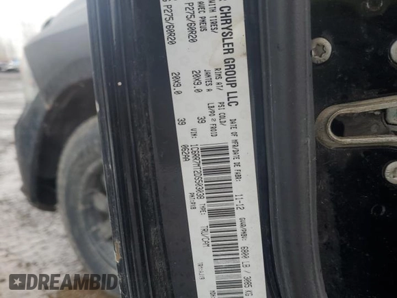 2013 Ram 1500 Sport с VIN 1C6RR7MT2DS503038, выставлен на аукционе Copart как лот 51213395 с пробегом 223 327 миль миль и Списание • Salvage title. История ставок и продаж доступна на DreamBid. Изображение 12.