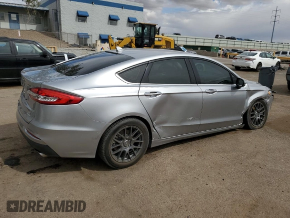 2020 Ford Fusion SE with VIN 3FA6P0HD5LR249806, listed as a Copart auction lot 55966275 with 87,930 mi miles and Salvage title. Bid and sale history available at DreamBid. Image 3.
