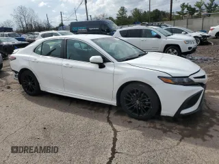 2021 Toyota Camry SE Nightshade with VIN 4T1G11AK5MU412927, listed as a Copart auction lot 51737555 with 70,236 mi miles and Salvage Title. Bid and sale history available at DreamBid. Image 4.