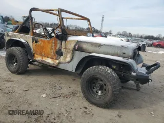1990 Jeep Wrangler "S" with VIN 2J4FY19E1LJ550785, listed as a Copart auction lot 41930685 with 0 mi miles and Non Repairable. Bid and sale history available at carsss.com. Image 4.