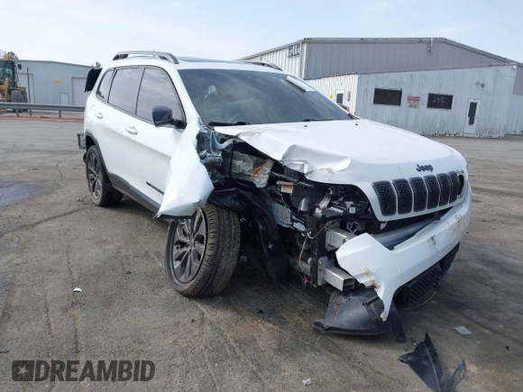 2021 Jeep Cherokee Latitude Lux with VIN 1C4PJMMX6MD148808, listed as a IAAI auction lot 41840146 with 34,155 mi miles and . Bid and sale history available at carsss.com. Image 1.