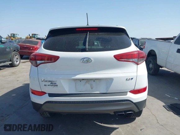 2016 Hyundai Tucson Limited with VIN KM8J33A24GU160815, listed as a IAAI auction lot 41856250 with 98,609 mi miles. Bid and sale history available at carsss.com. Image 16.
