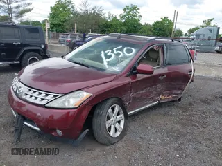 2006 Nissan Murano S z VIN JN8AZ08W66W535315, wystawiony jako IAAI lot #42353010 z przebiegiem 111 708 mil mil oraz . Historia ofert i sprzedaży dostępna na DreamBid. Obrazek 2.