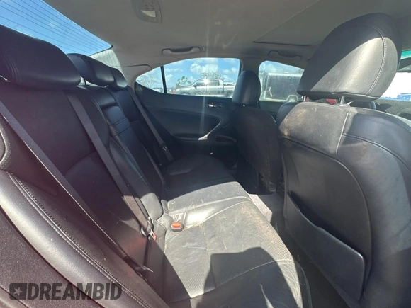 2006 Lexus IS 250 with VIN JTHCK262762007289, listed as a Copart auction lot 78904224 with 106,668 mi miles and Clean Title. Bid and sale history available at DreamBid. Image 6.