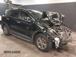 2014 Hyundai Santa Fe Sport with VIN 5XYZUDLB2EG142416, listed as a IAAI auction lot 41806722 with 157,521 mi miles. Bid and sale history available at carsss.com. Image 1.
