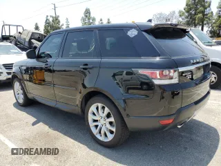 2016 Land Rover Range Rover Sport HSE with VIN SALWR2KF4GA632719, listed as a Copart auction lot 58937925 with 122,427 mi miles and Clean title. Bid and sale history available at DreamBid. Image 2.