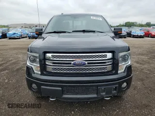 2013 Ford F-150 XL with VIN 1FTFW1ET8DFB03249, listed as a Copart auction lot 57122515 with 113,124 mi miles and Salvage title. Bid and sale history available at DreamBid. Image 5.