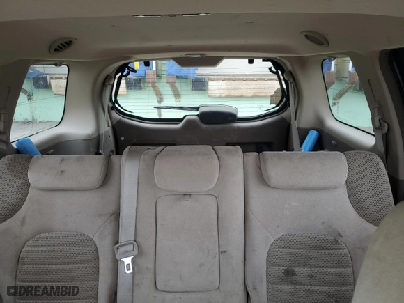 2006 Nissan Pathfinder SE with VIN 5N1AR18WX6C673874, listed as a Copart auction lot 52545235 with 185,716 mi miles and Salvage Title. Bid and sale history available at carsss.com. Image 10.