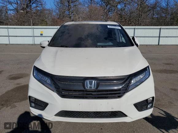 2019 Honda Odyssey Elite with VIN 5FNRL6H98KB004399, listed as a Copart auction lot 43932075 with 35,843 mi miles and Salvage Title. Bid and sale history available at DreamBid. Image 5.