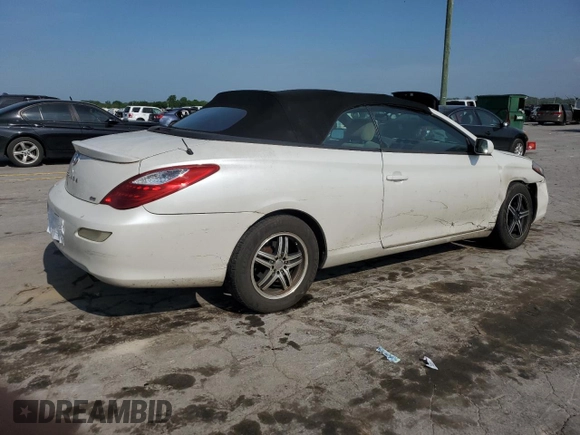 2007 Toyota Solara SE with VIN 4T1FA38P77U117082, listed as a Copart auction lot 55342915 with 209,671 mi miles and Salvage Title. Bid and sale history available at DreamBid. Image 3.